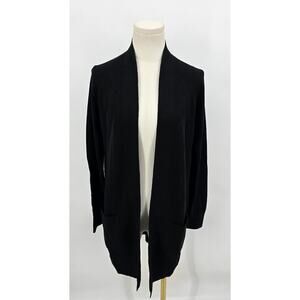 Gap Minimalist  Longline Open-Front Cardigan